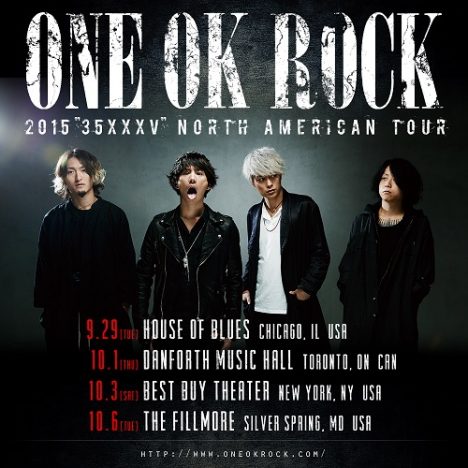 ONE OK ROCK、ワーナー・ブラザーズ・レコードと契約　『35xxxv』海外盤リリース決定