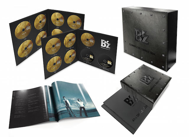 B’z COMPLETE SINGLE BOX 【Black Edition】の画像