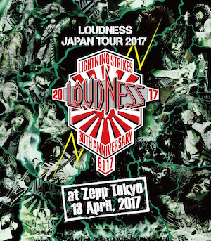 LOUDNESS『LOUDNESS JAPAN Tour 2017 “LIGHTNING STRIKES” 30th Anniversary 8117 at Zepp Tokyo 13 April, 2017』の画像