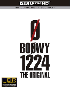 『BOØWY 1224 -THE ORIGINAL-』(Ultra HD Blu-ray+Blu-ray)の画像