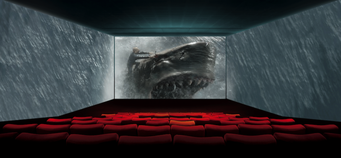 『MEG ザ・モンスター』ScreenX上映決定　3面ワイドスクリーンを泳ぐスペシャル映像公開