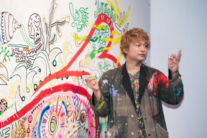 香取慎吾、『NIPPON初個展』来場者10万人突破に感謝「多くの人に観てもらわないと完成しない」