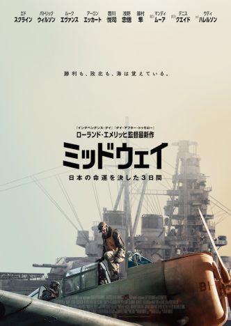 R・エメリッヒ監督『ミッドウェイ』9月公開