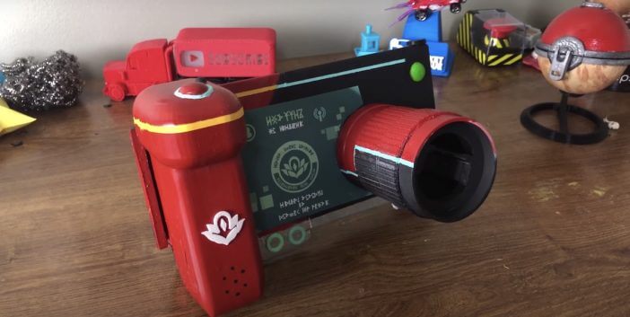 『ポケモンスナップ』DIYカメラ型ジャイロコントローラー
