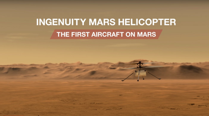 火星に“宇宙ヘリコプター”を投入か？