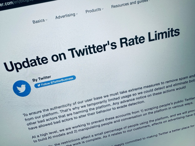 Twitter、API制限について公式声明発表