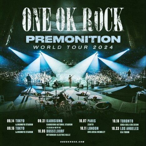 ONE OK ROCK、ワールドツアー開催