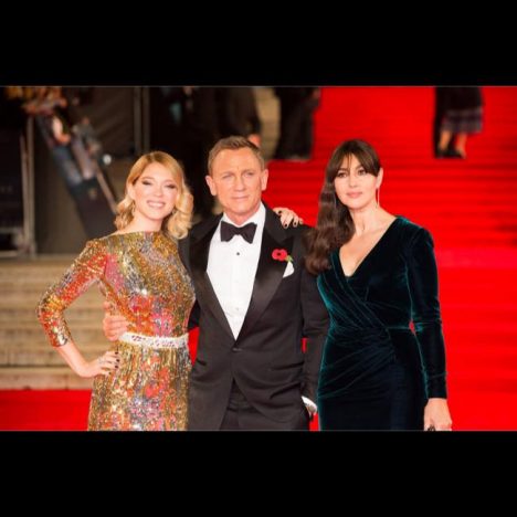 『007 スペクター』ロンドンプレミア開催　ボンド役・ダニエル「エキサイティングな映画を作った」