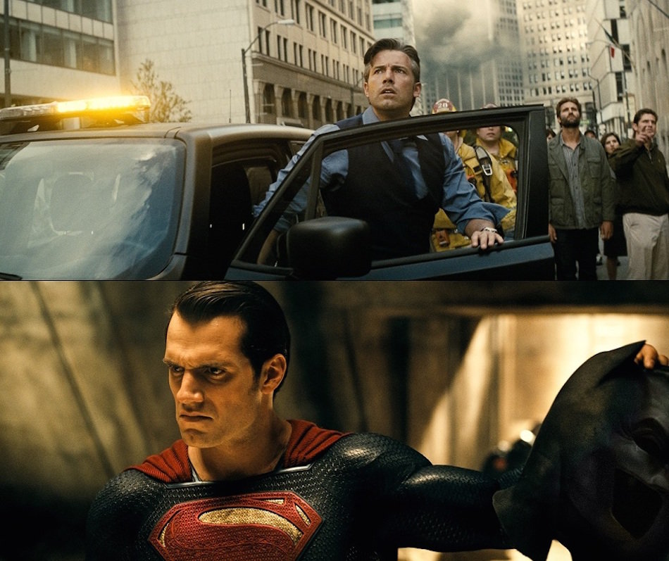 バットマンとスーパーマン、2つの映像が公開