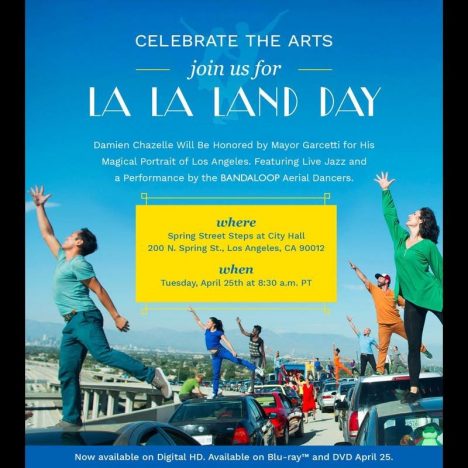 LA市庁舎で大規模イベント開催！　『ラ・ラ・ランド』に見る、映画と政治の関係