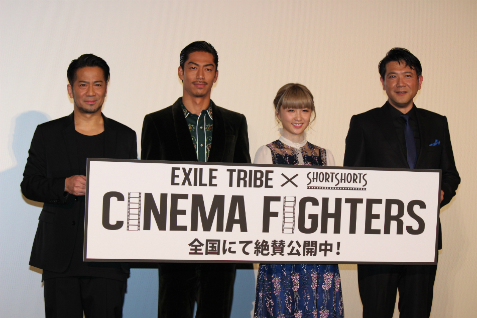 Exile Hiro 舞台挨拶でサプライズ Cinema Fighters 第2弾にexile Takahiro出演へ Real Sound リアルサウンド 映画部