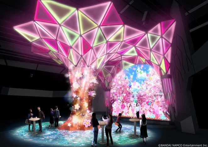 VR ZONE SHINJUKUで「近未来のお花見」が体験できるイベント開催