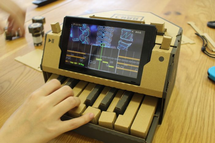 『Nintendo Labo』ピアノでトラックメイキング！　「録音スタジオ」のポテンシャルを検証