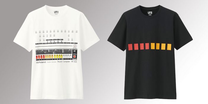 音楽シーンを変革したローランド『TR-808』、ユニクロ「UT」とのコラボでTシャツに