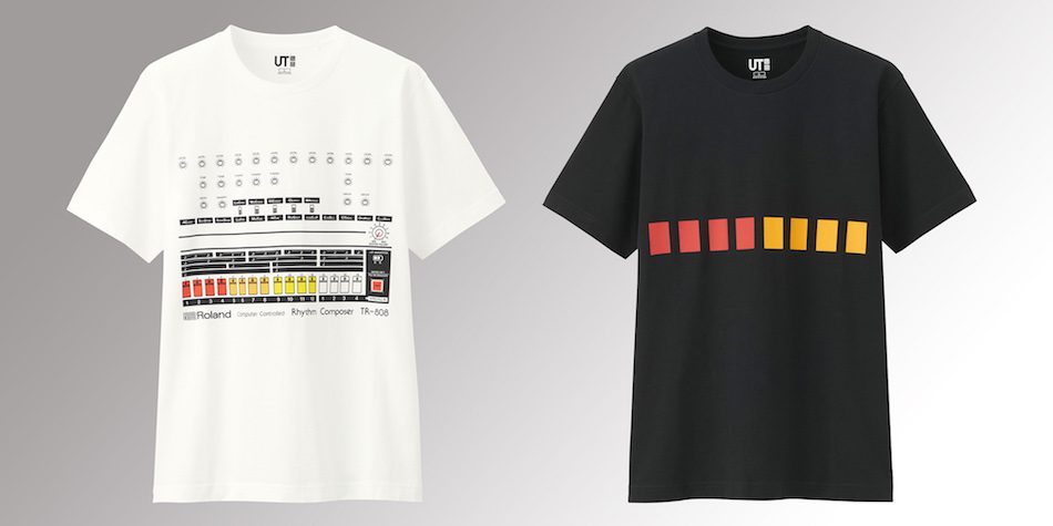 音楽シーンを変革したローランド Tr 808 ユニクロ Ut とのコラボでtシャツに Real Sound リアルサウンド テック