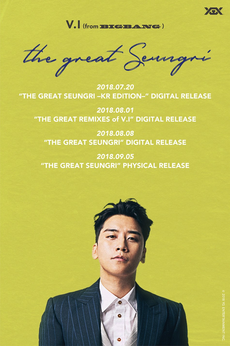 V.I THE GREAT SEUNGRI in JAPAN 初回生産限定盤 - ミュージック