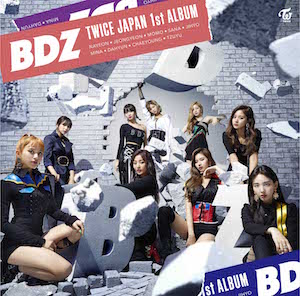 JAPAN 1st ALBUM『BDZ』の画像