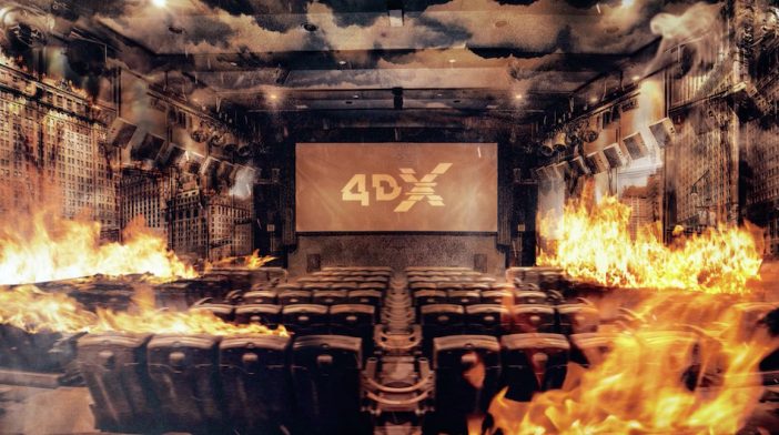 ドウェイン・ジョンソン主演『スカイスクレイパー』4DX上映決定　“劇場が火の海になる”特別映像