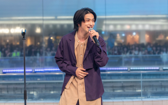 横浜流星 Cdデビュー日に初のソロ歌唱披露 俳優もアーティストも両立できるように頑張りたい Real Sound リアルサウンド