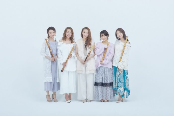 Bamboo Flute Orchestra、女性尺八奏者5人組として2ndアルバム『尺八Classic』発売