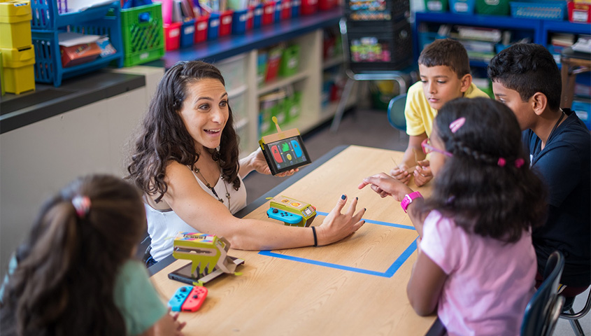 Nintendo Switchと Nintendo Lab がアメリカの小学校で教材に 学びと遊びの融合を実現か Real Sound リアルサウンド テック