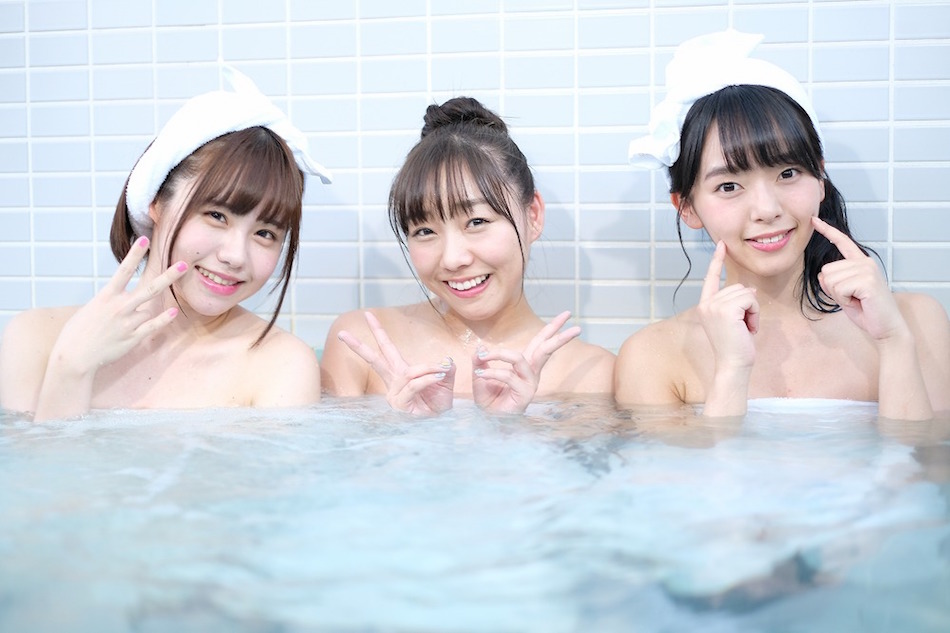 SKE48、銭湯スタンプラリー開催