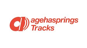 「agehasprings Tracks」ロゴ。の画像