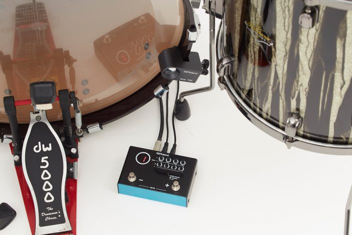 ローランド、ドラム演奏に電子音組み合わせる「ハイブリッド・ドラム」を手軽に実現する音源モジュール「TM-1」発売