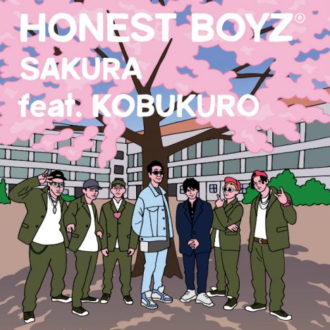 HONEST BOYZ®×コブクロ、コラボ曲「SAKURA feat. KOBUKURO」リリース