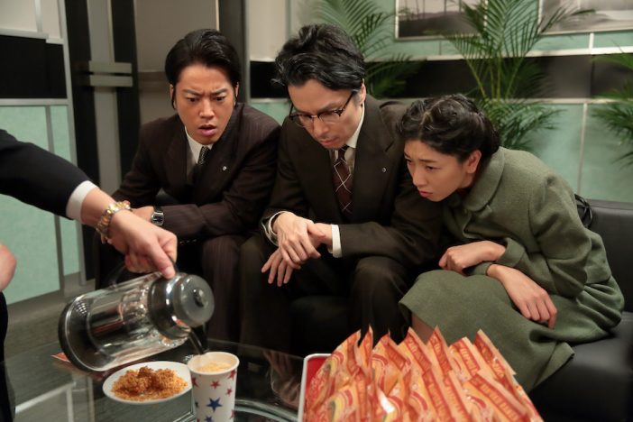 『まんぷく』第129話では、萬平（長谷川博己）が「容器入りの即席ラーメン」を作ろうと考える