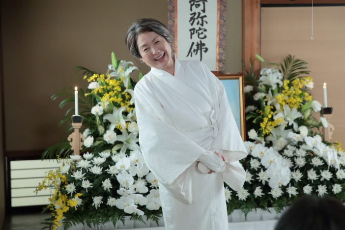 『まんぷく』第149話では、鈴（松坂慶子）が自身の生前葬の日取りを決めてしまい……