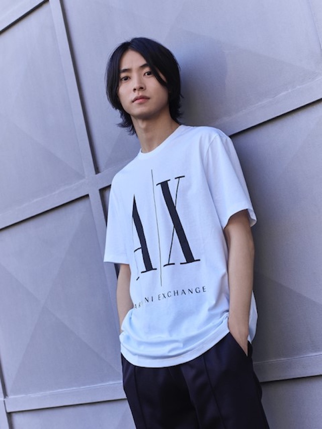 山崎賢人、日本人俳優として初のA|X アルマーニ エクスチェンジ広告