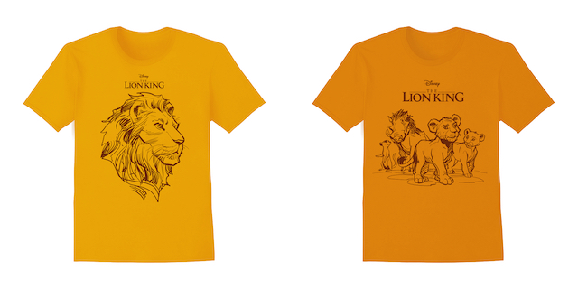 ライオン・キング』オリジナルTシャツ（大人用・子供用セット）を5名様