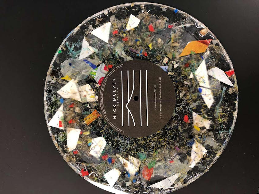 プラスチックごみで作ったレコード登場