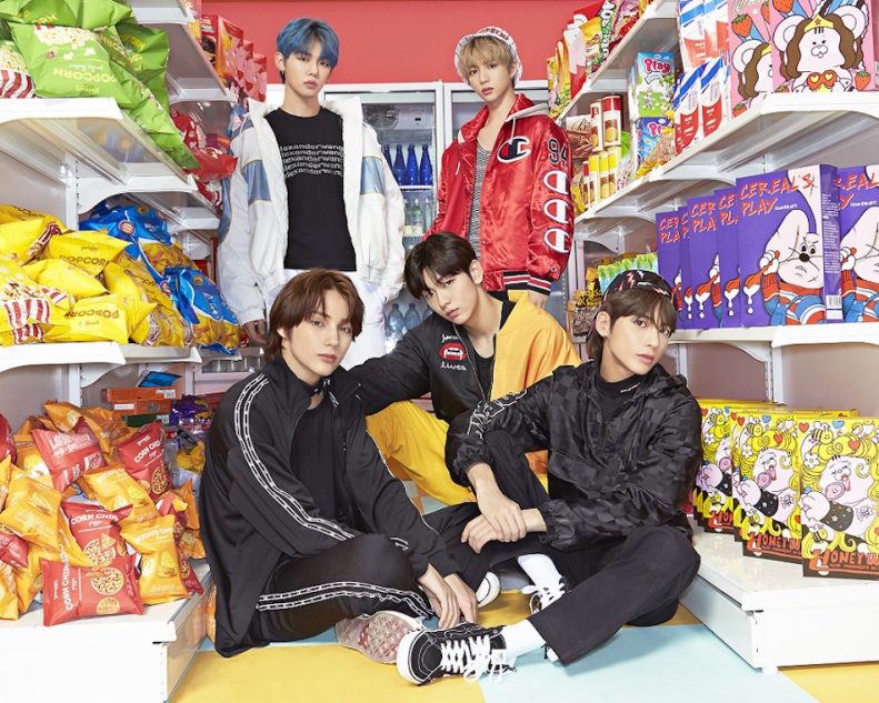 アイドル TXT TOMORROW X TOGETHER、『Mステ』初出演 「9と4分の3番線で君を待つ