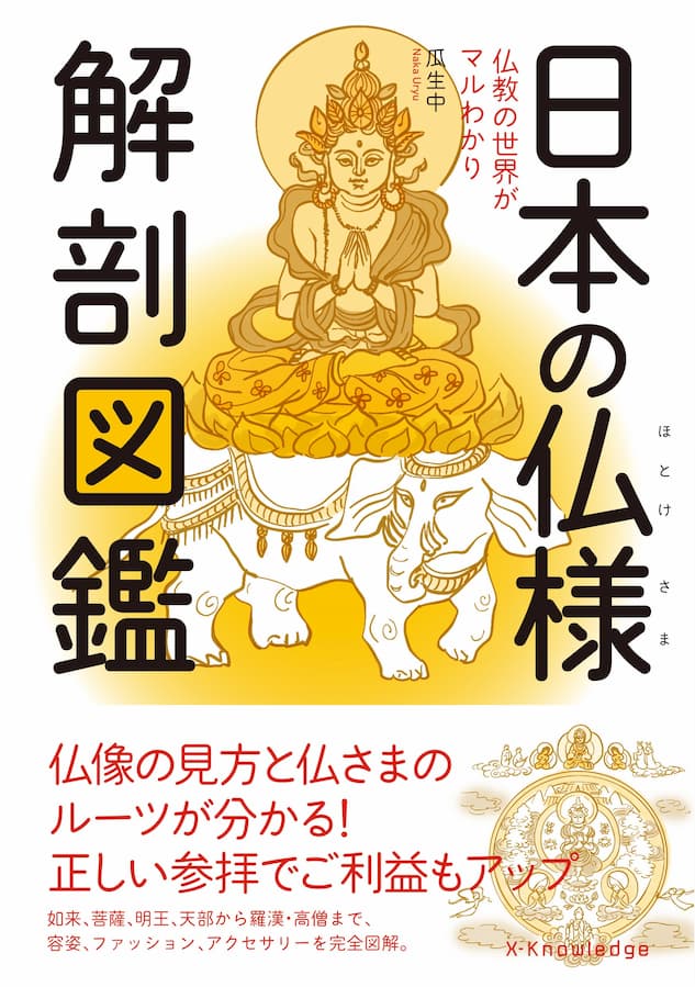 仏像鑑賞に『日本の仏様 解剖図鑑』