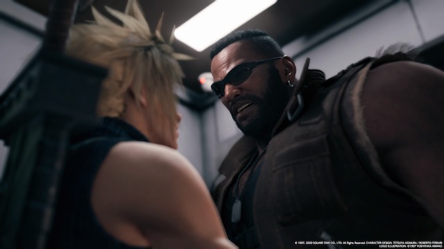 『FF7 リメイク』体験版を早速プレイ　“あのシーン”にも細やかな演出が……！の画像1-2