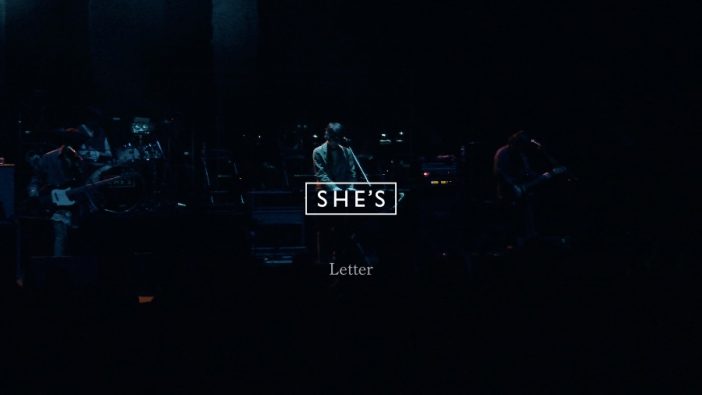 SHE’S、「Letter」ライブ映像公開　アルバム『Tragicomedy』初回盤DVD未収録の特別版に