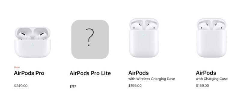AirPods Pro Liteが5月に発表される？