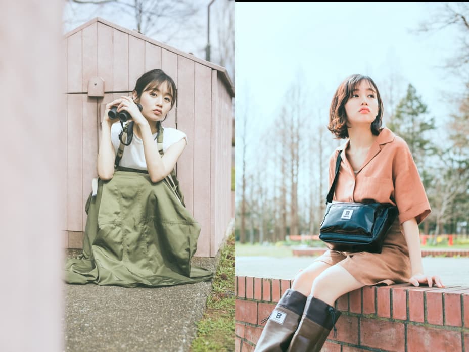 藤原さくら、ブランドブックの表紙に初抜擢の画像