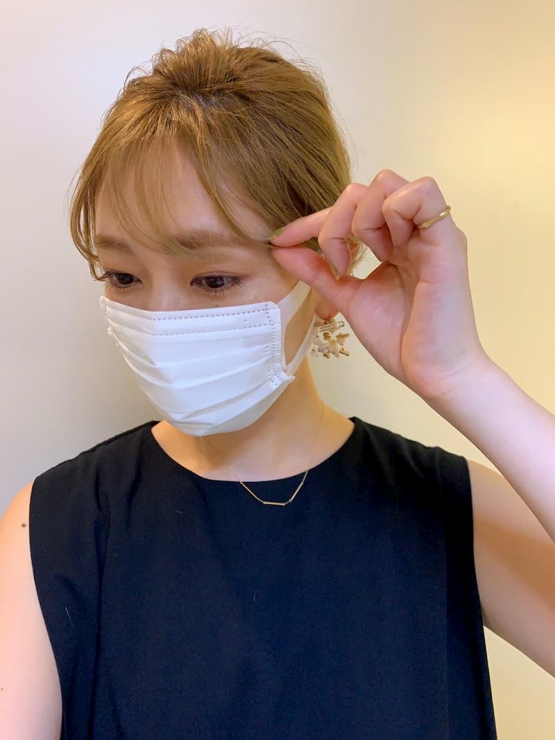 大人女性の毎日に使えるヘアアレンジの画像