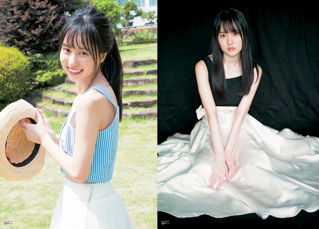 乃木坂46 賀喜遥香「緊張します」の画像
