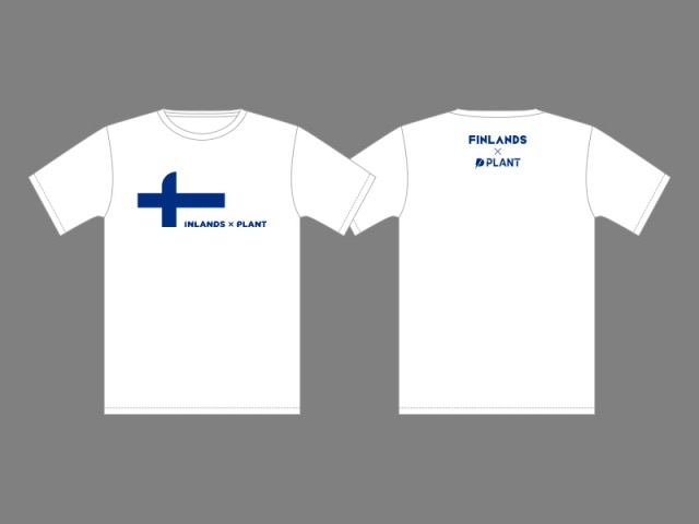 FINLANDS×PLANT オリジナル　Tシャツ
