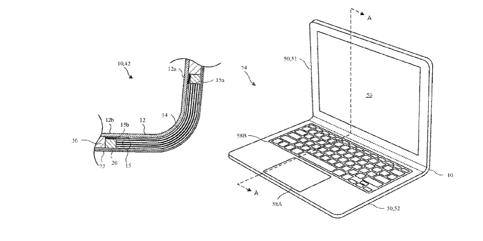 次世代のMacBookは折り曲がる？