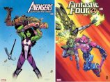 THE BEAT「Marvel spotlights FORTNITE season 4 crossover with a series of variant covers」
