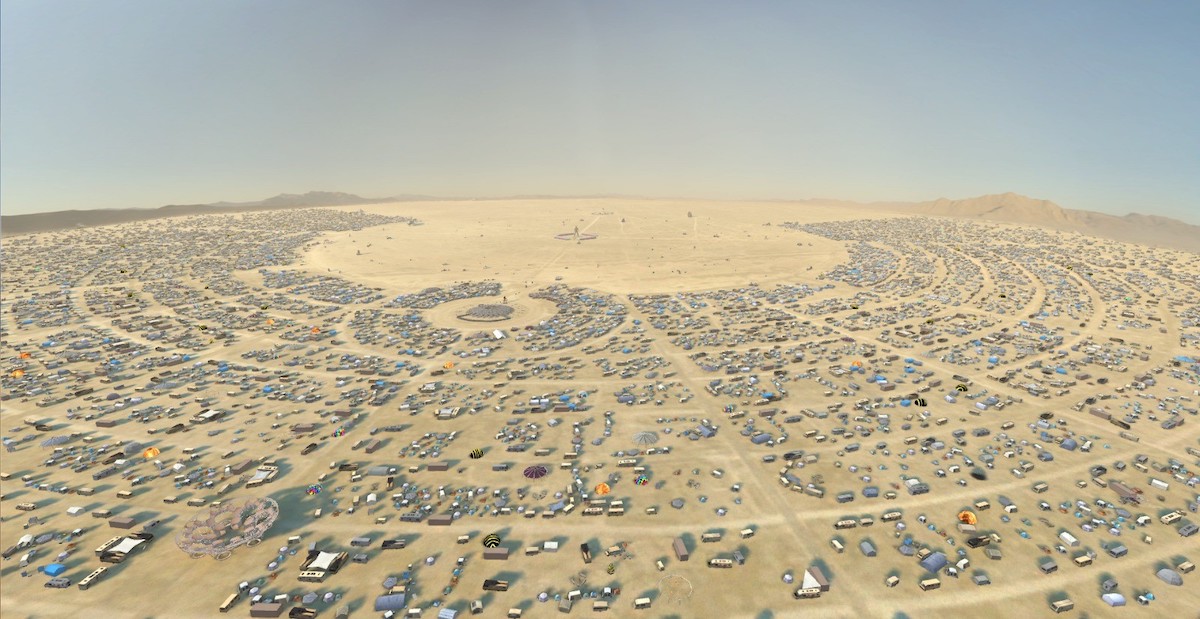 「砂漠の奇祭」が仮想空間の奇祭へ