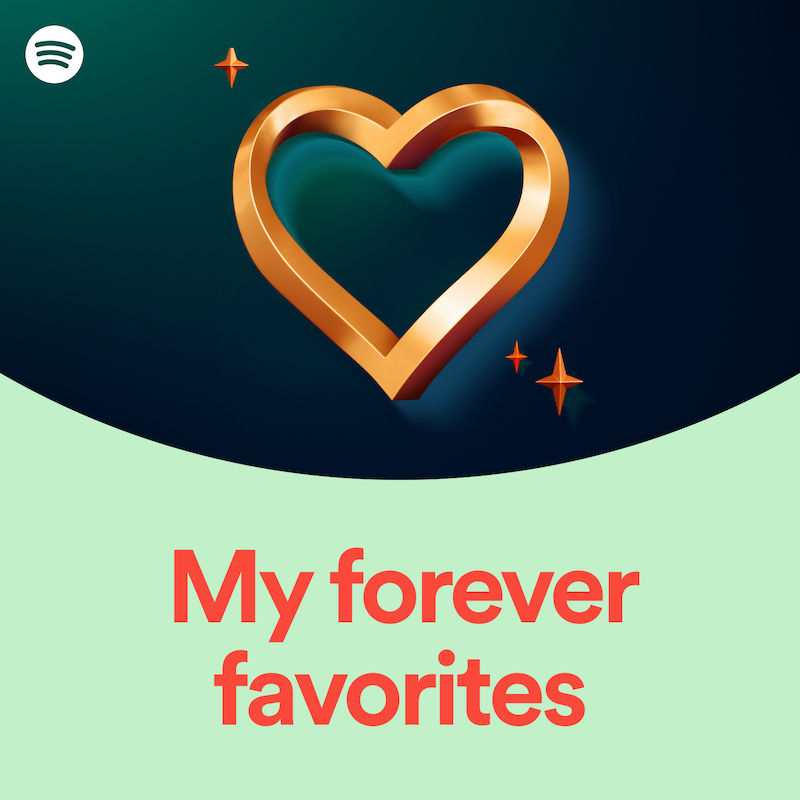 Spotifyが新機能「My Forever Favorites」リリースの画像