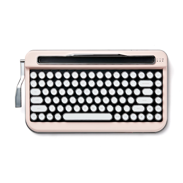 タイプライター風キーボードが登場の画像