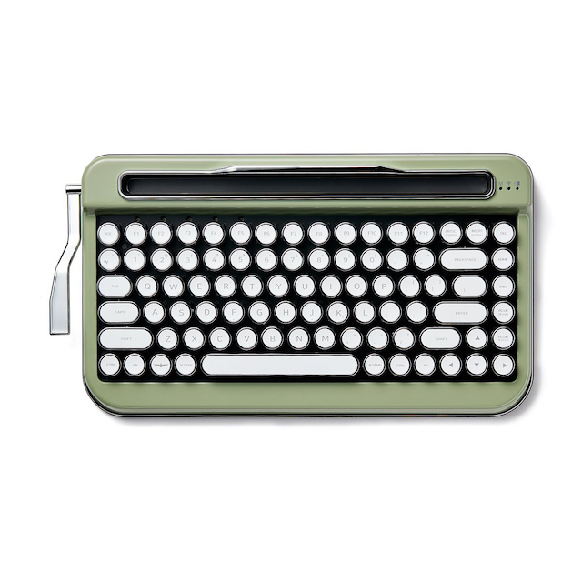 タイプライター風キーボードが登場の画像