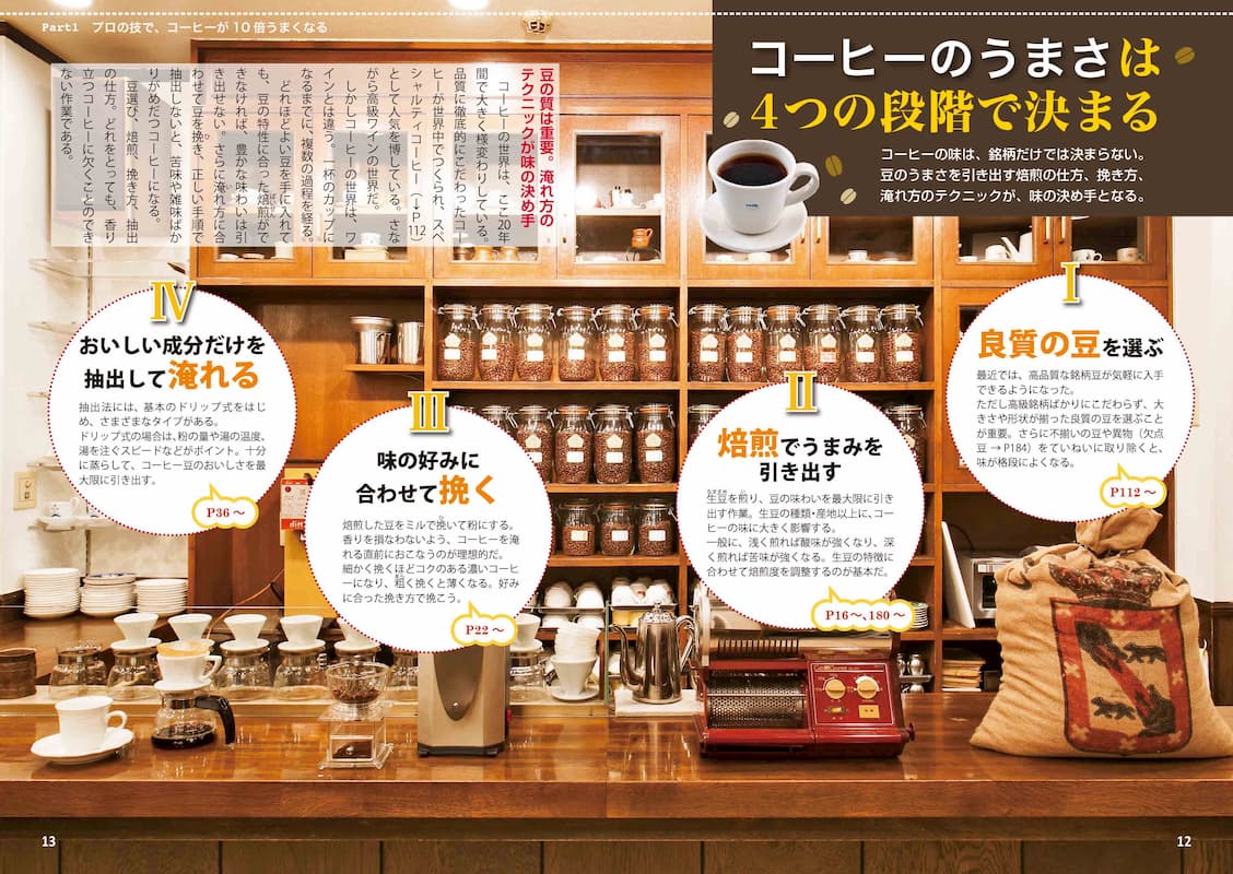 自家焙煎珈琲の名店が監修、コーヒー本の決定版『珈琲事典 新装版